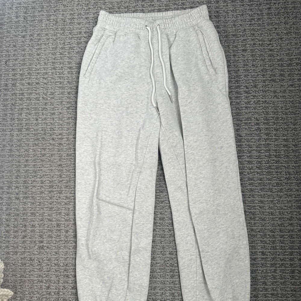 Abercrombie & Fitch Light Gray Joggers